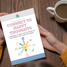 Load image into Gallery viewer, Connect to Happy Thoughts Downloadable Journal and Resources