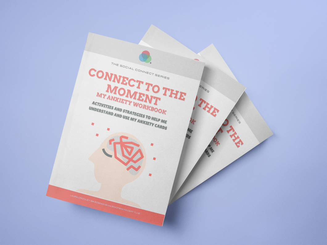 Connect To The Moment Anxiety Workbook & Cards