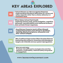 Load image into Gallery viewer, Emotion Based School Avoidance: Understanding School Attendance Difficulties Through a Nervous System Lens Webinar
